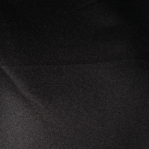 Close up of a black polyester tablecloth.